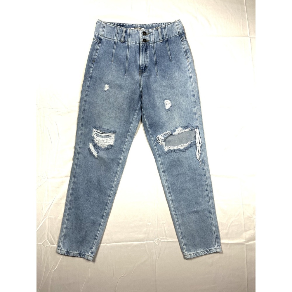 Parada 111 Womens 28 Vintage 1989 High Rise Distressed Mom Jeans Cotton Spandex